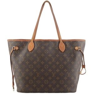 Double Certified Auth Louis Vuitton Monogram Neverfull MM Shoulder Bag 36524Y 15